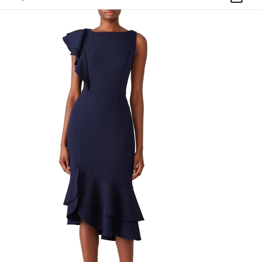 Shoshanna navy cocktail dress